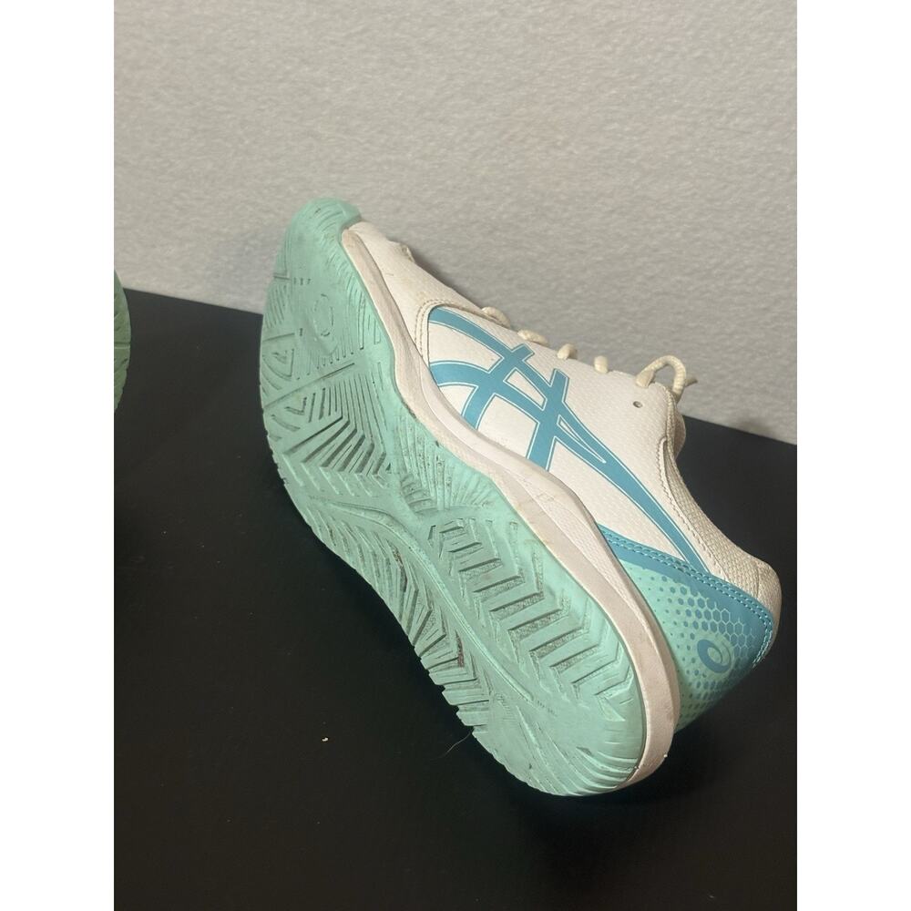 ASICS Women’s Gel-Dedicate 8 Size 8.5 Wht & Blu - Picture 7 of 8